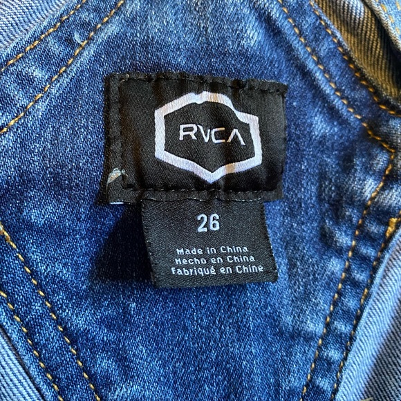RVCA Skinny Jean Overalls - Picture 7 of 7